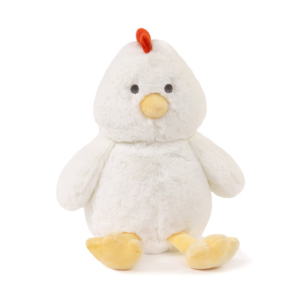 SOLD OUT. RETIRED. Cha-Cha Chick White Soft Toy 12"/30cm