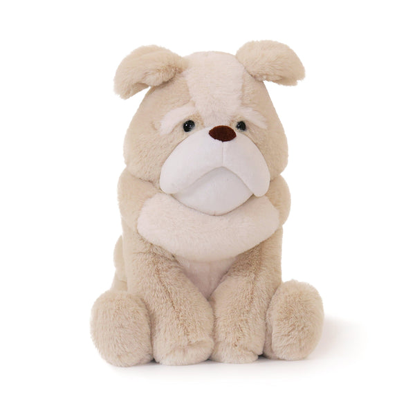 White bulldog on sale stuffed animal