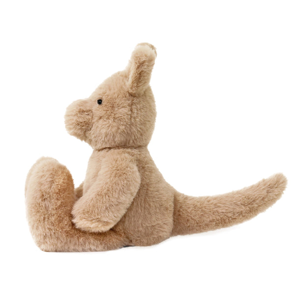 Little Kip Kangaroo (Vegan Angora) Soft Toy Soft Toy 10" / 25cm