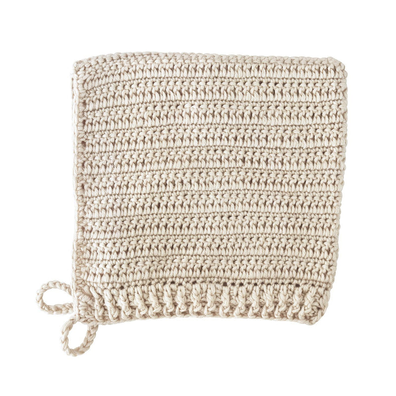 Vanilla | Crochet Bonnet & Bootie Set | Handmade | OB Designs Decor Range O.B. Designs Baby Toys - Plush Toys - Crochet Blankets Ethically Made 