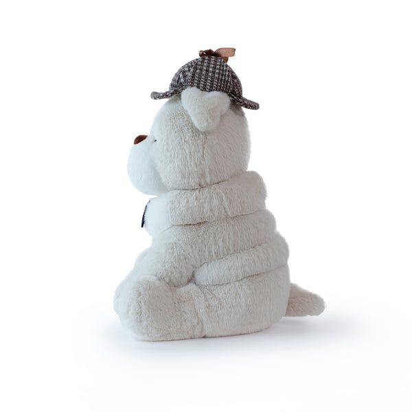 PRE-ORDER. Boris Bulldog Soft Toy (Vegan Angora) 10"/ 26cm