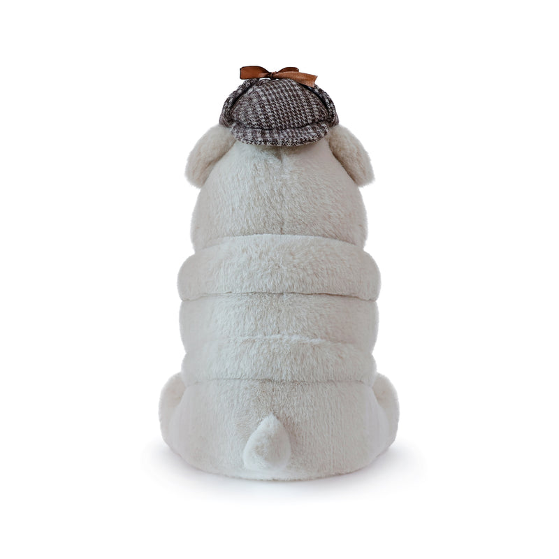 PRE-ORDER. Boris Bulldog Soft Toy (Vegan Angora) 10"/ 26cm