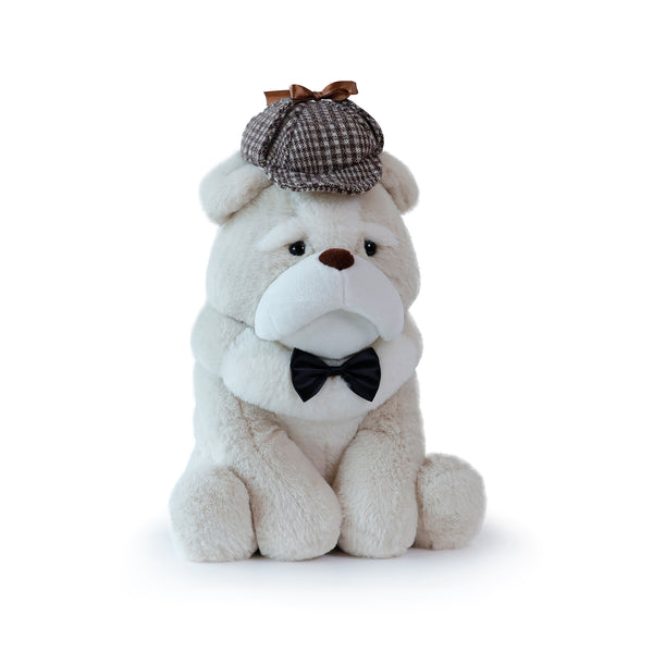 PRE-ORDER. Boris Bulldog Soft Toy (Vegan Angora) 10"/ 26cm