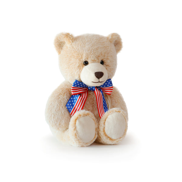 PRE-ORDER ETA APRIL. Liberty Cuddlington Bear Soft Toy 13" / 33 cm