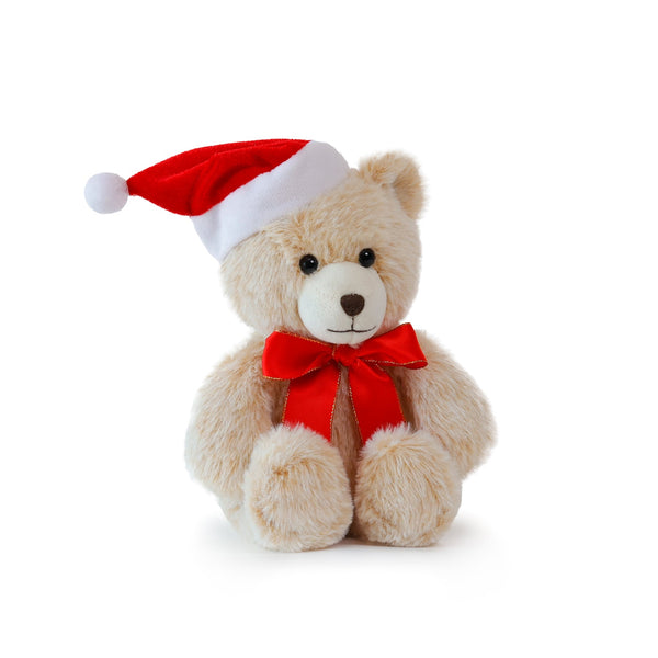 Little Theo Christmas Bear Soft Toy 10" / 25cm