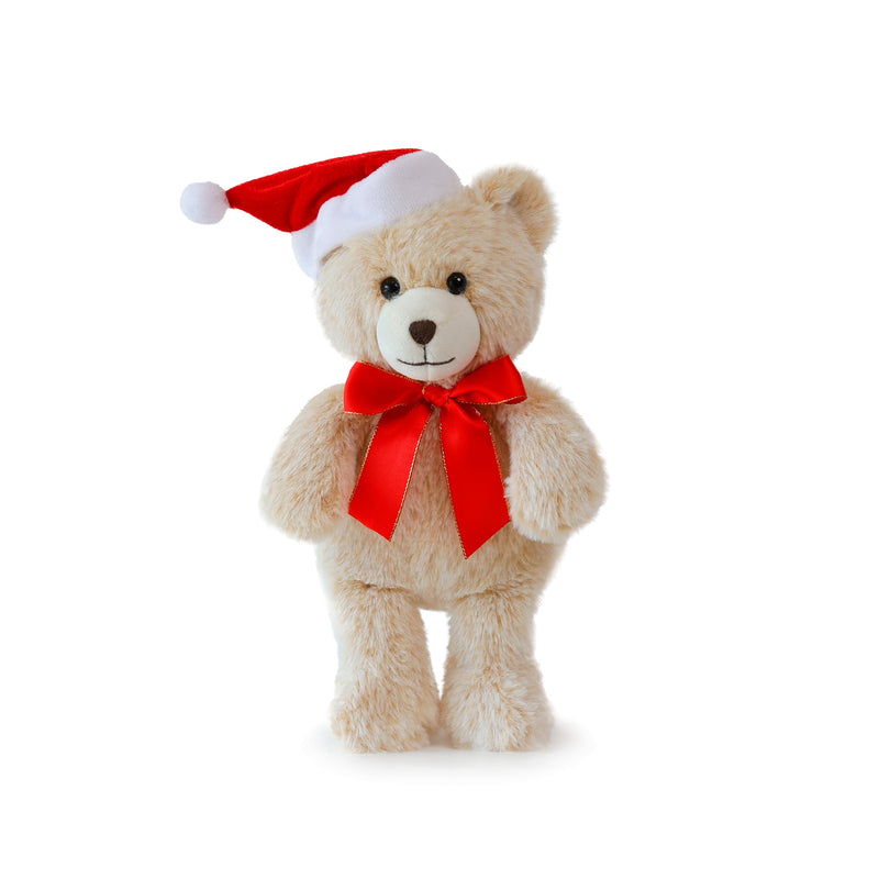 Little Theo Christmas Bear Soft Toy 10" / 25cm