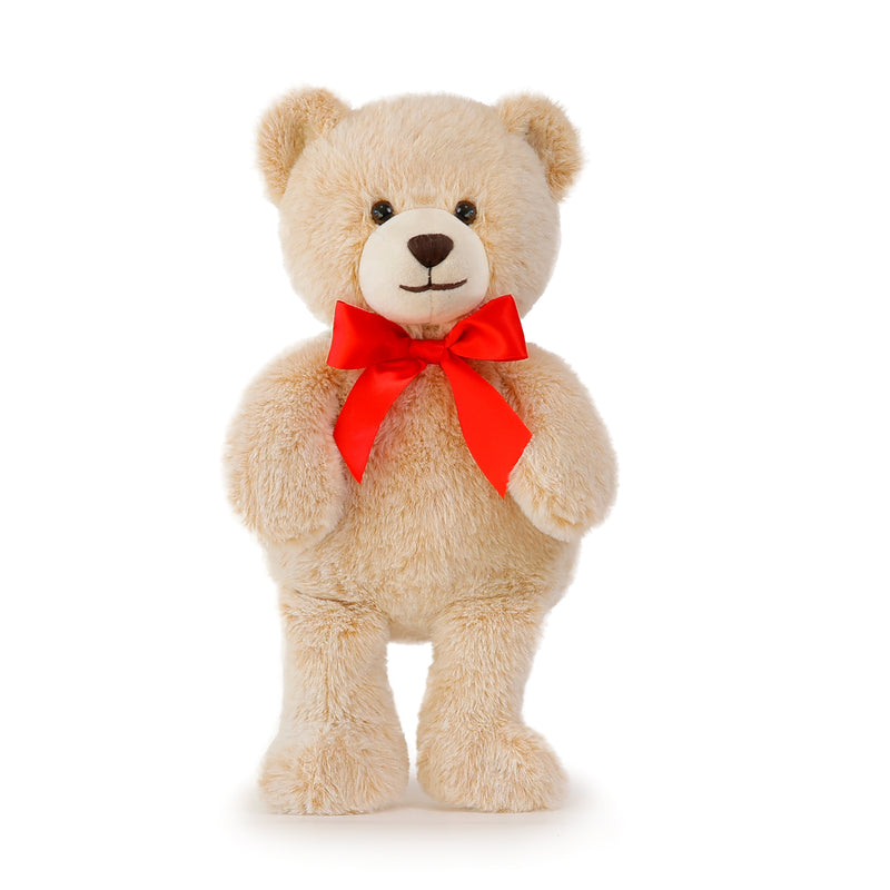 PRE-ORDER ETA APRIL. Theo Cuddlington Bear Soft Toy 13" / 33 cm