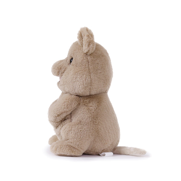 PRE-ORDER. AUGUST ARRIVAL. Quoksworth Quokka (Vegan Angora) Soft Toy 11.5"/ 29 cm
