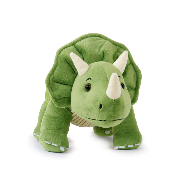 PRE-ORDER ETA APRIL. Spike Triceratops Soft Toy 7" x 15"