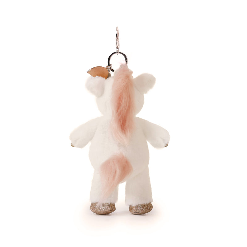 Misty Unicorn Bag Charm (Vegan Angora) 7"/ 18 cm