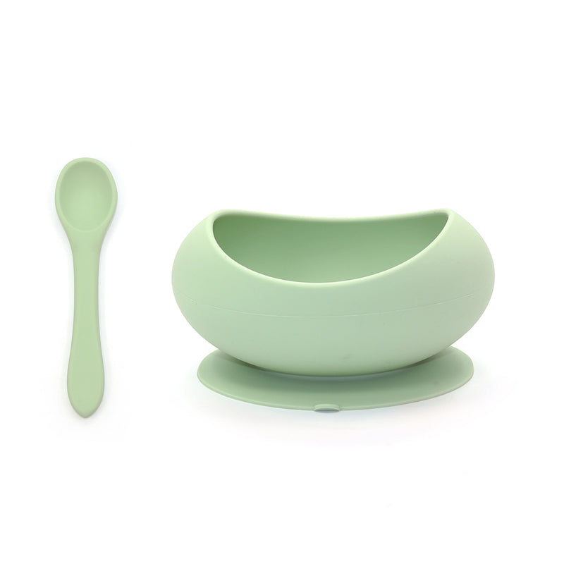 Silicone Suction Baby Bowl and Spoon