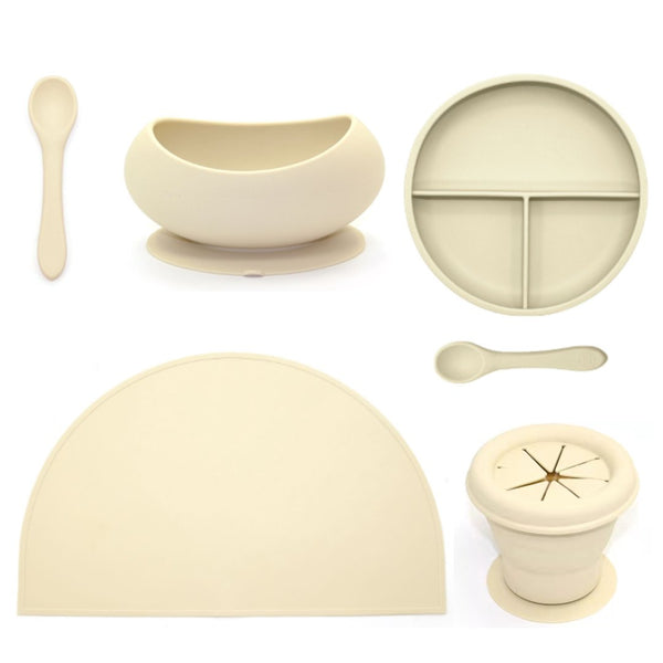 Coconut Silicone Tableware Set