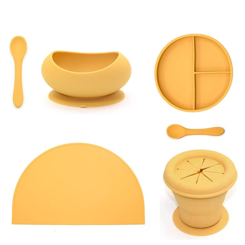 Mango Silicone Tableware Set
