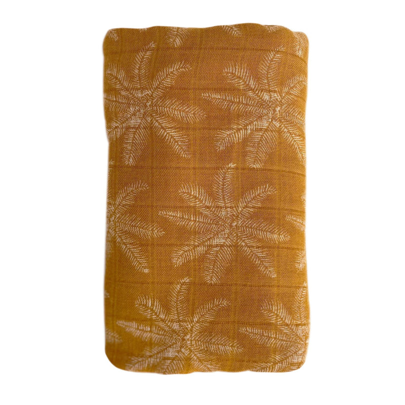 Ginger Bamboo Cotton Muslin | Palm Print | Ethically Made | O.B. Designs
