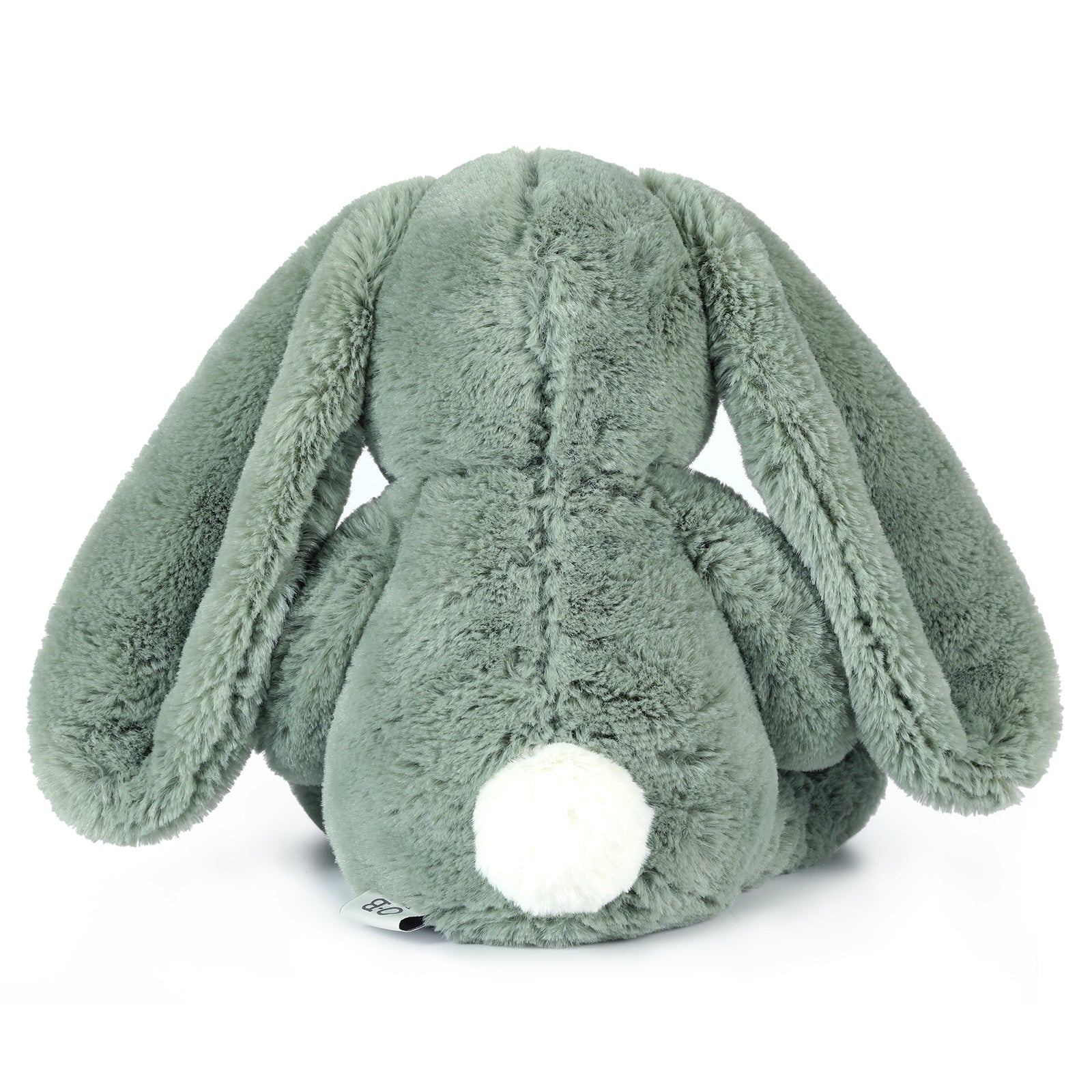 Green top bunny plush