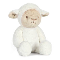 White Lamb stuffed animal soft toy ages 0+ Baby Toy – OB Designs