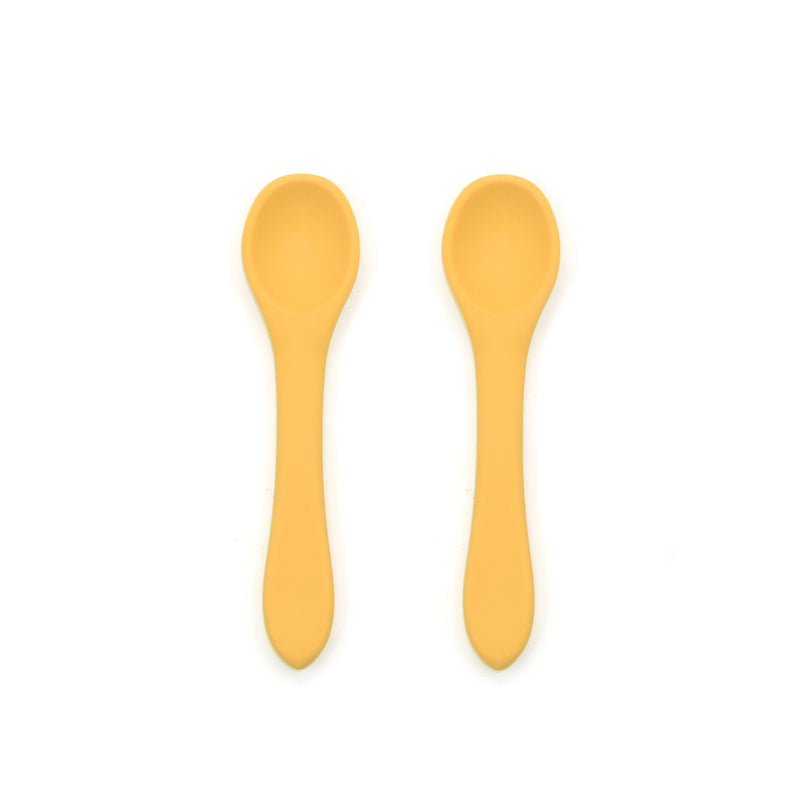 2pk Silicone Baby Spoons | 6 Colors